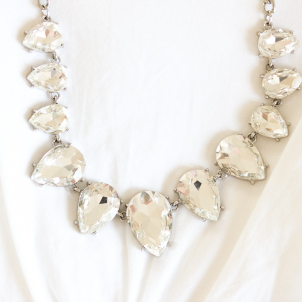 crystal statement necklace